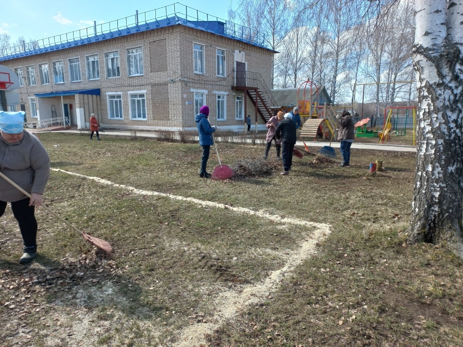 Прошел субботник Прошел субботник