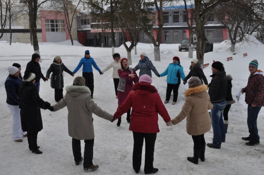 Как в «Дубках» Масленицу провожали