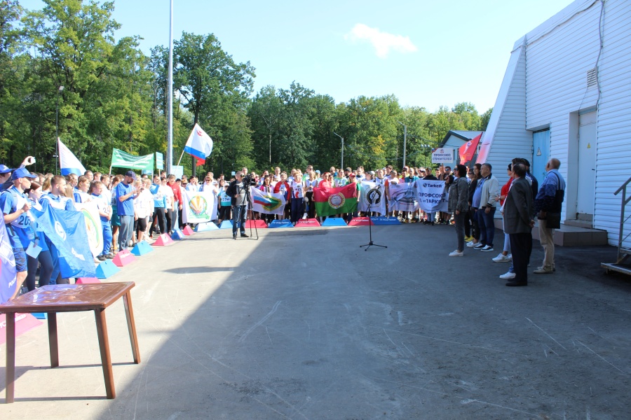 Легкоатлетический кросс в рамках XX Межотраслевой спартакиады