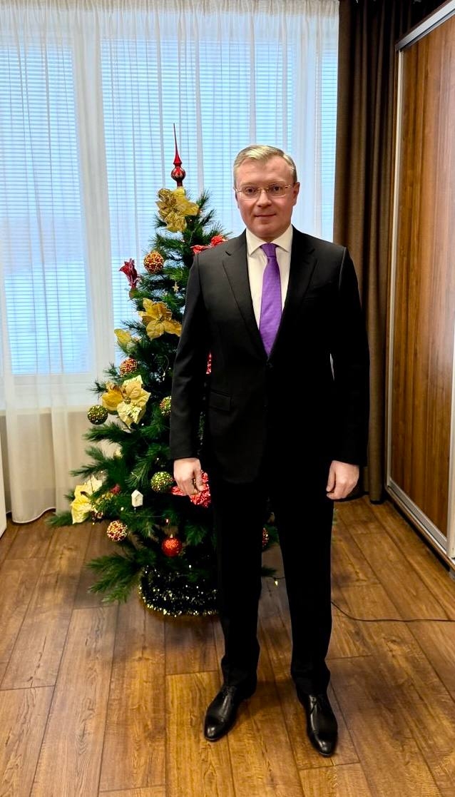 Председатель ФПСО поздравил с Новым, 2026-ым Годом