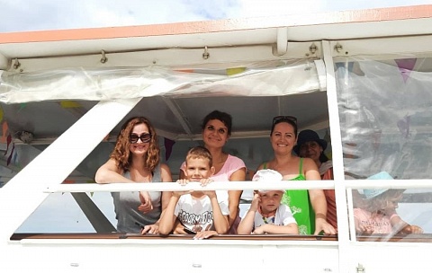 Прогулка на теплоходе "Спутник"