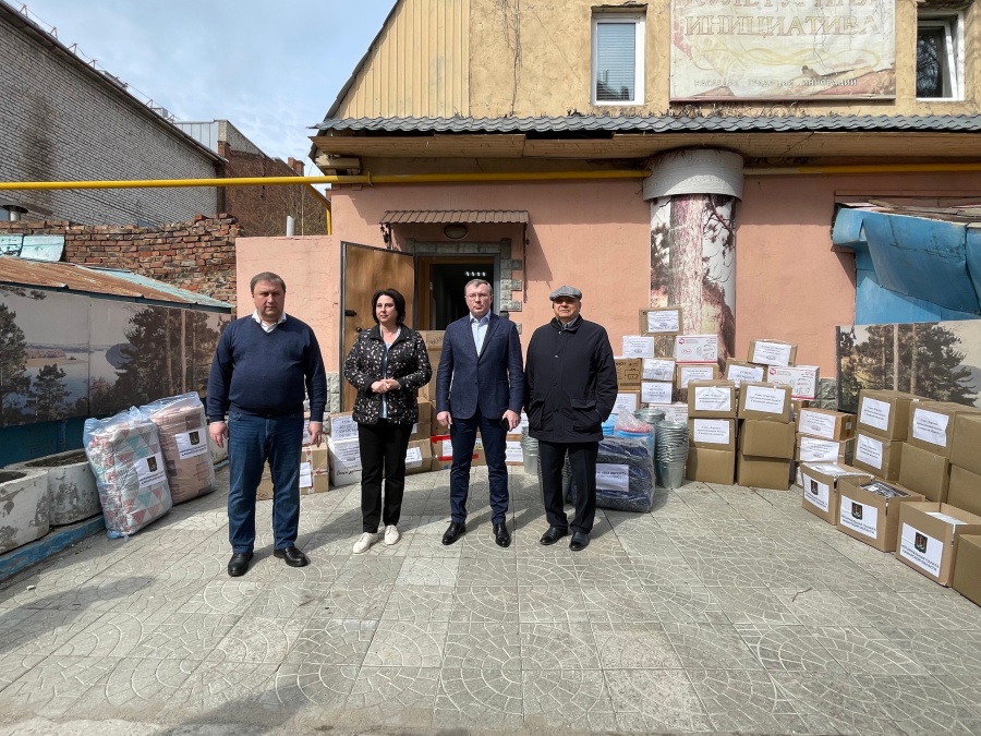 Представители Федерации профсоюзов Самарской области оказали гуманитарную помощь пострадавшим при паводке в Самарской и Оренбургской областях