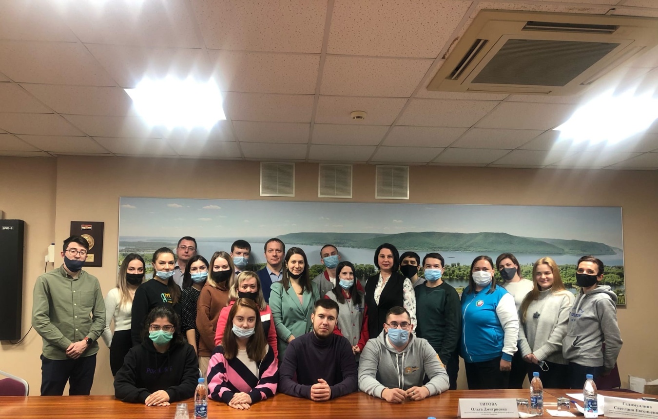 Рабочая встреча с делегацией работающей молодежи из Республики Татарстан