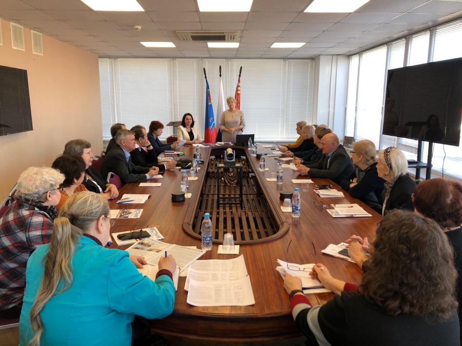 Собрание Совета ветеранов ФПСО Собрание Совета ветеранов ФПСО