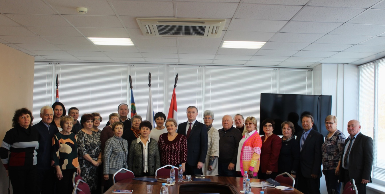 Первое заседание Совета ветеранов ФПСО