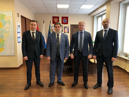 Рабочая встреча в Доме профсоюзов Рабочая встреча в Доме профсоюзов