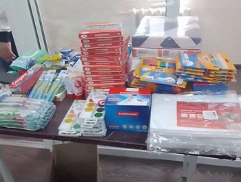 В рамках начала нового учебного года сформирован гуманитарный груз для семей с детьми Курской области