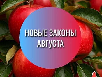 Новые законы августа