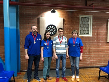 Итоги соревнований по дартсу и волейболу